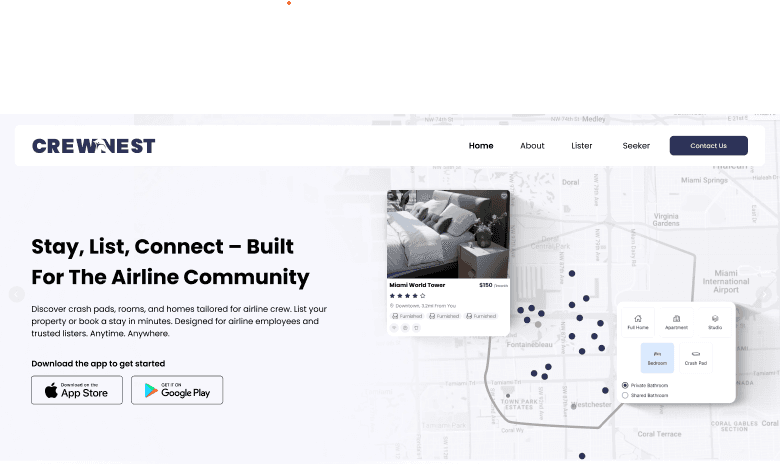 Crew-Nest — Airline Crew Accommodation Platform