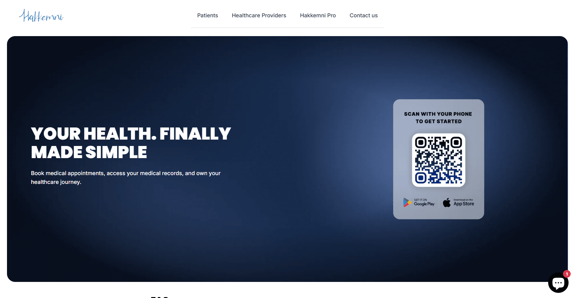 Hakkemni — Healthcare Appointment Platform
